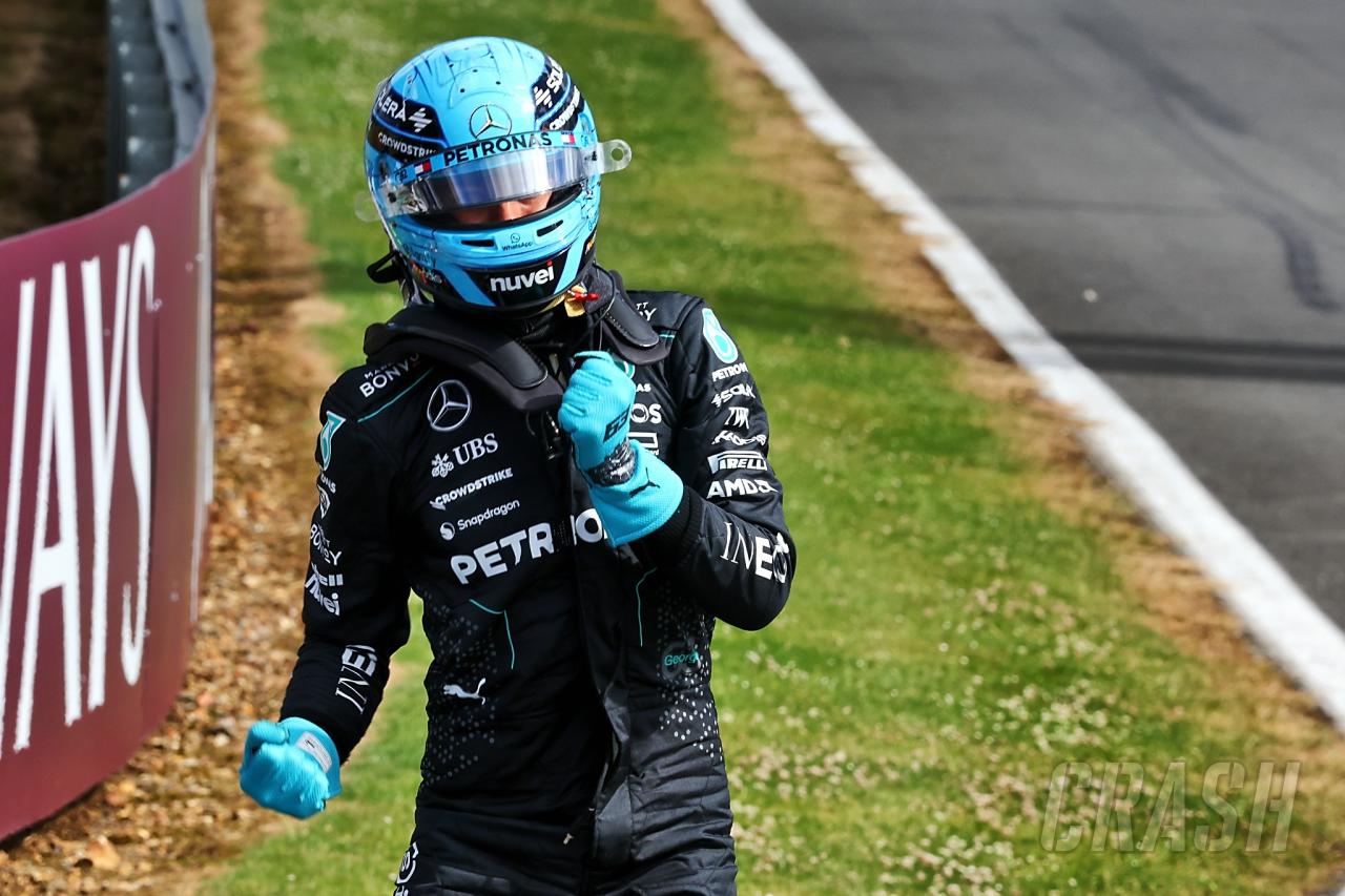George Russell beats Lewis Hamilton to F1 British GP pole