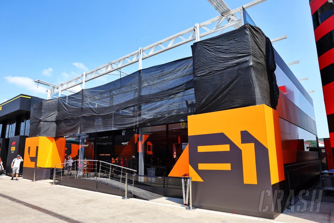 McLaren’s F1 motorhome off limits in Hungary after huge storm causes major damage