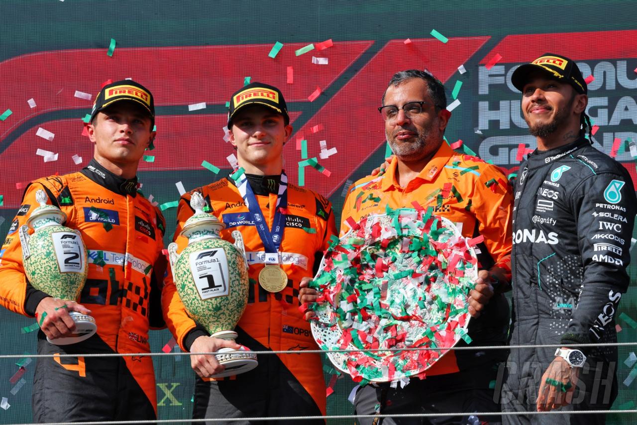 Lewis Hamilton explains frosty cooldown room chat with Lando Norris