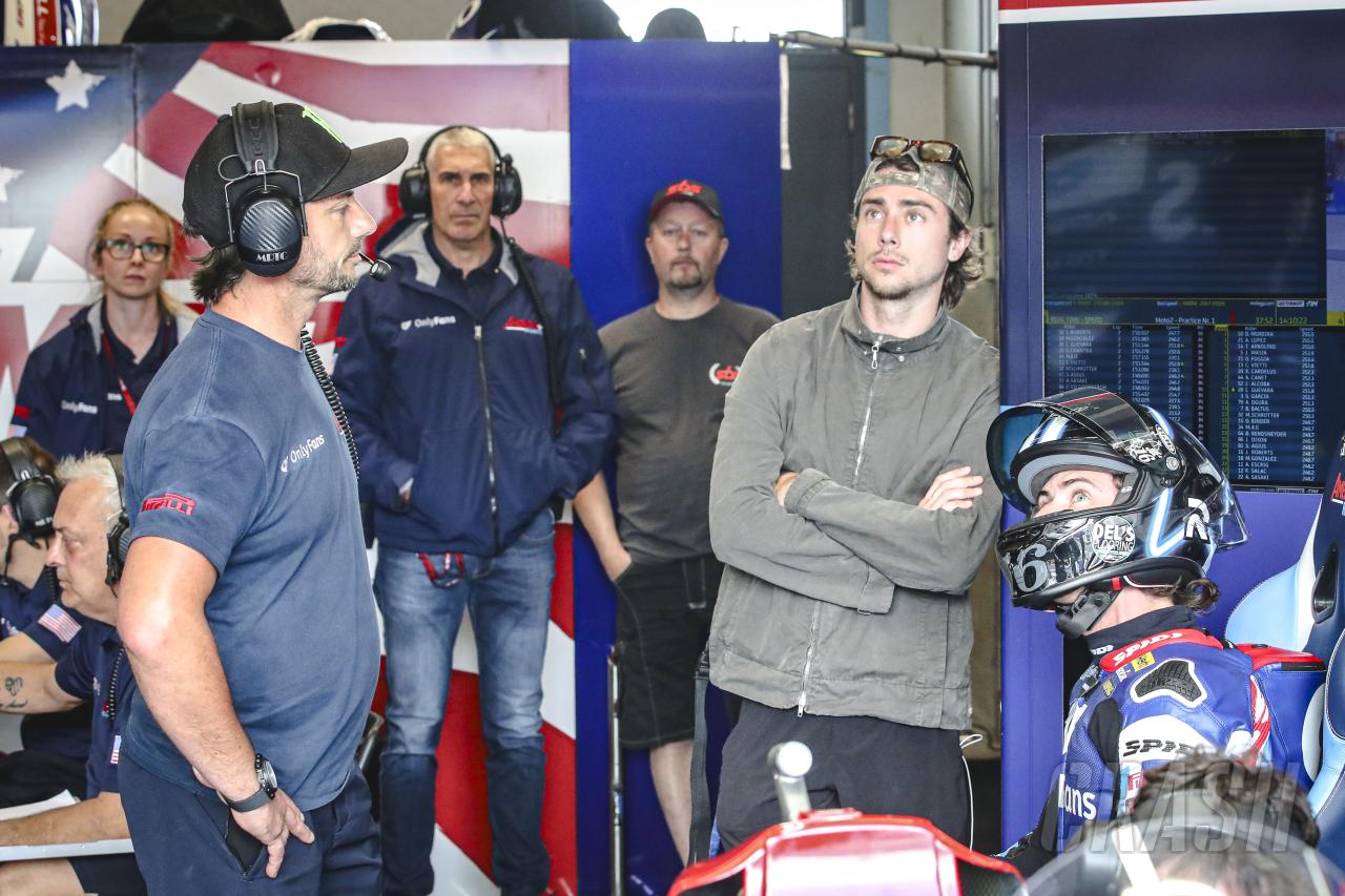 America’s top prospect breaks collarbone, but has MotoGP teams chasing his signature