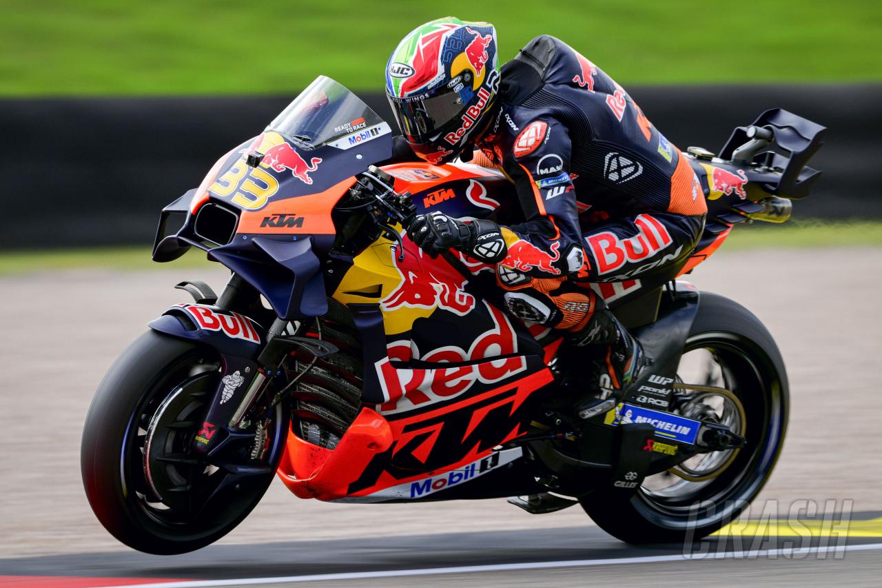 Brad Binder and Jack Miller point to the same problem with their KTMs Brad Binder and Jack Miller point to the same problem with their KTMs