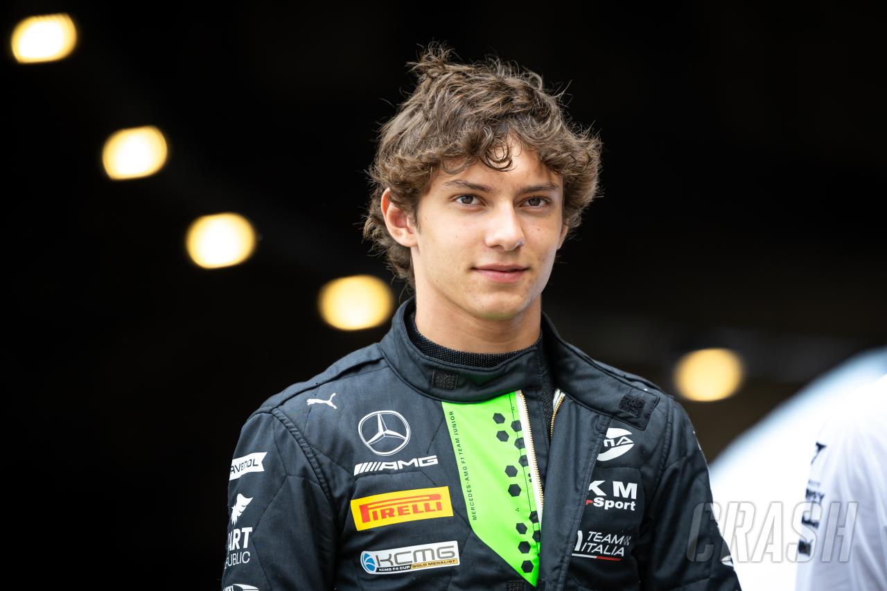 Kimi Antonelli doesn’t have a driver’s licence, but has Toto Wolff’s backing