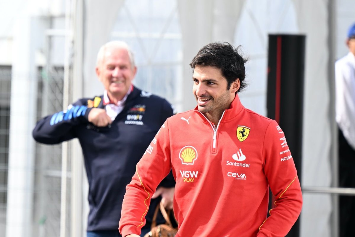 Red Bull perde arkasında Sainz ile mi görüşüyor?