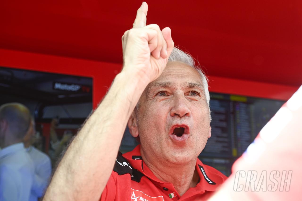 Ducati’s Davide Tardozzi angrily explains actions of misbehaving Aprilia mechanic