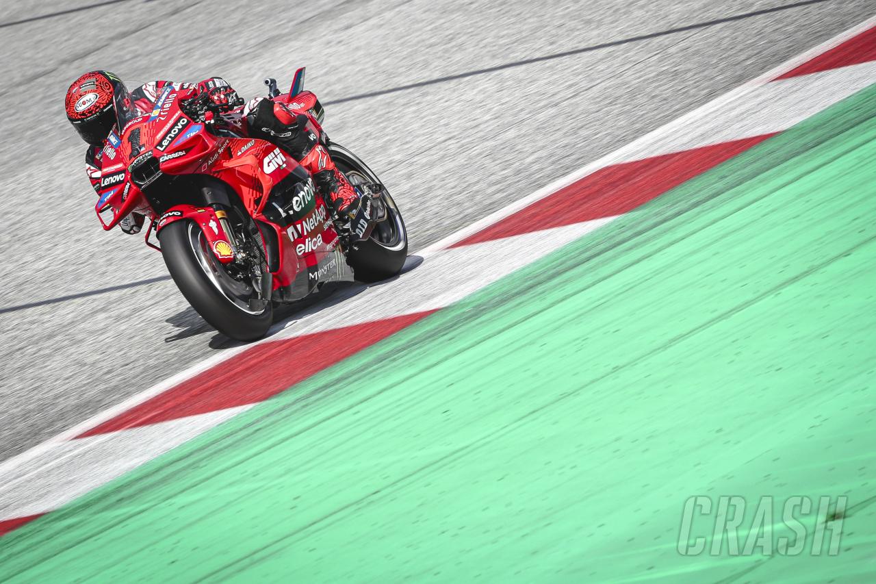 Bagnaia “almost ready for the race” after lap record Austrian MotoGP Practice pace