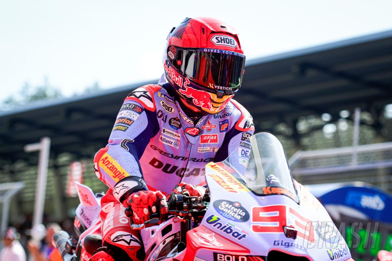 Marc Marquez fastest as clouds gather in Austrian MotoGP warm-up