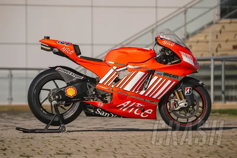 Price revealed for Casey Stoner’s 2007 Ducati sold at auction