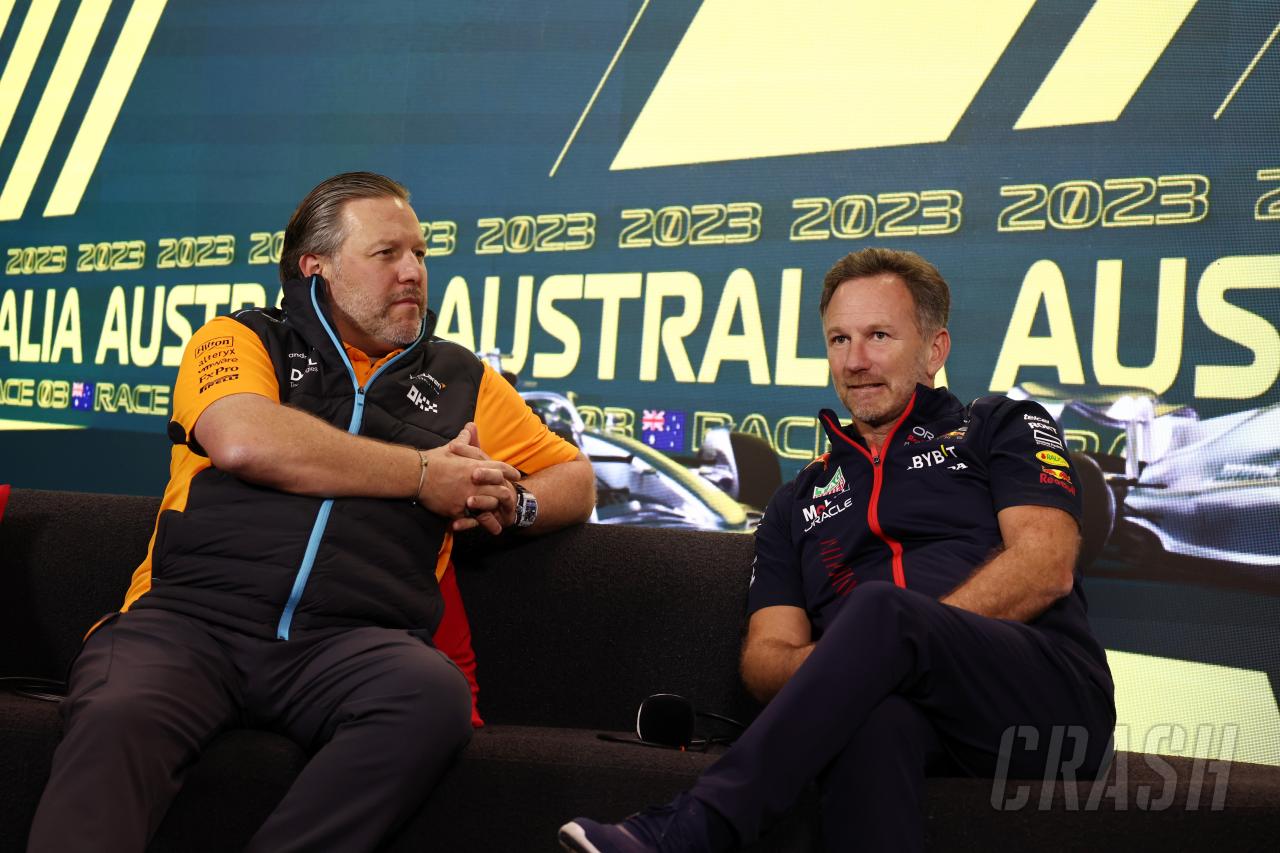 Zak Brown takes swipe at Christian Horner over “excuses” and “not taking ownership”