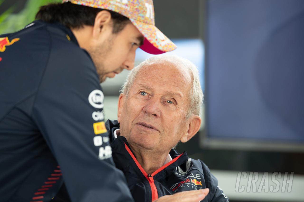 Helmut Marko addresses wild Liberty Media theory over Sergio Perez decision
