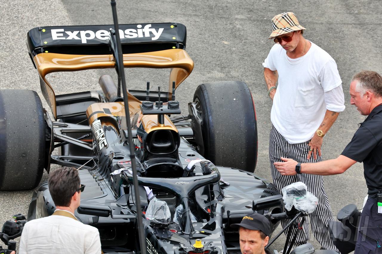 Lewis Hamilton points out “call bull****” moments in Brad Pitt F1 film