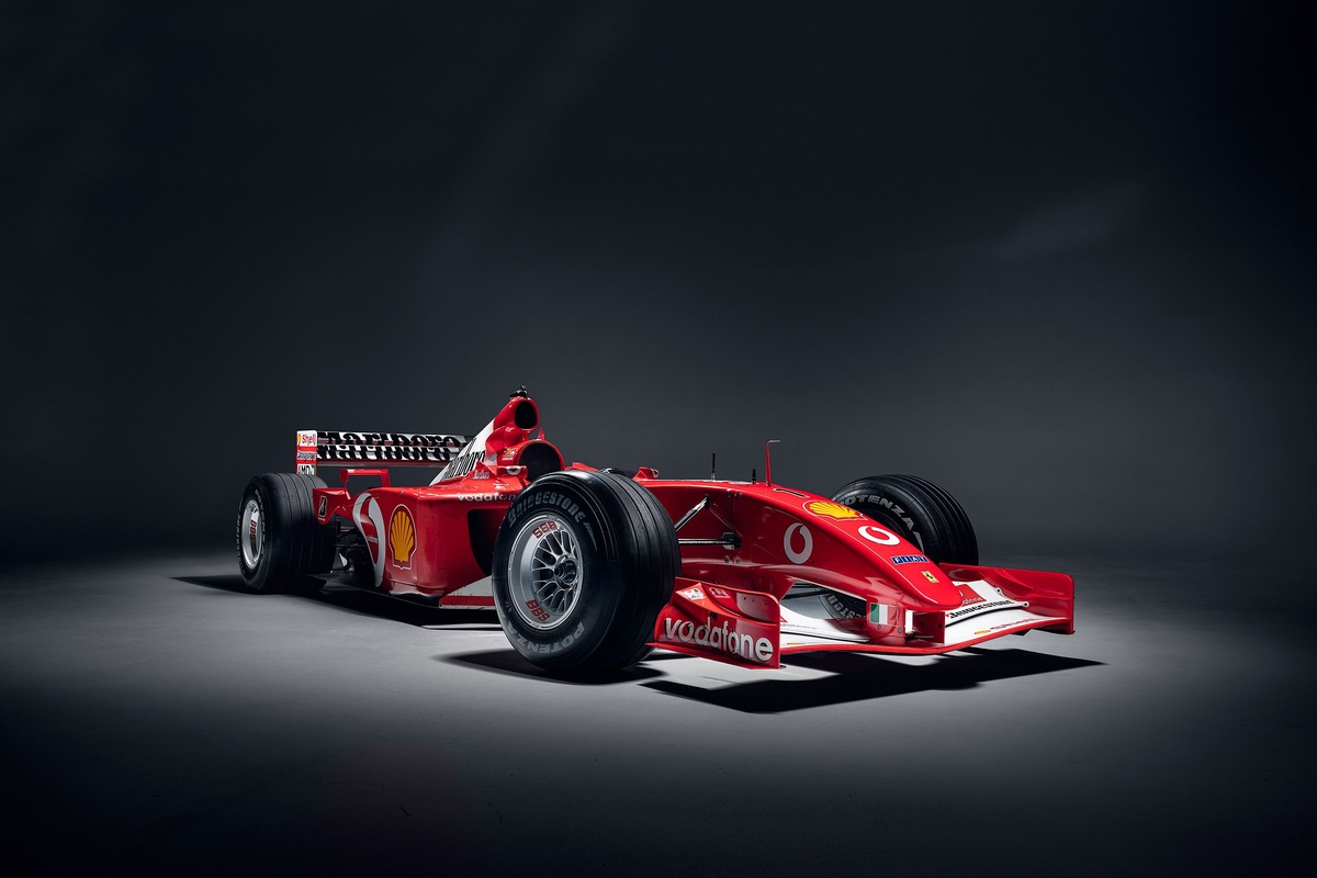 Michael Schumacher’in Ferrari F2001b’si açık artırmaya çıkıyor
