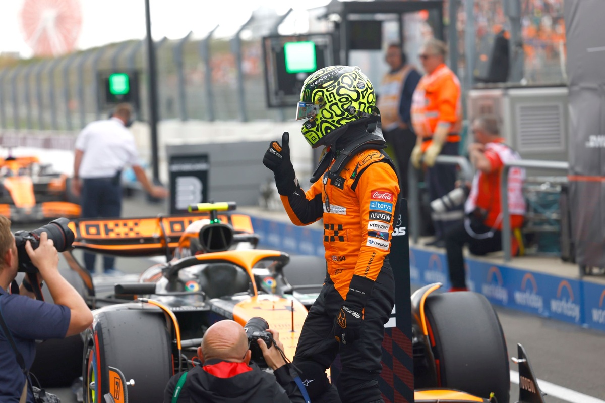 Norris: “Verstappen farkı açamayınca kazanabileceğimi hissettim” Norris: “Verstappen farkı açamayınca kazanabileceğimi hissettim”