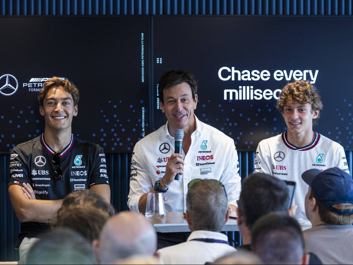 Toto Wolff “sehr stolz”: 2025 erstmals mit zwei Mercedes-Junioren