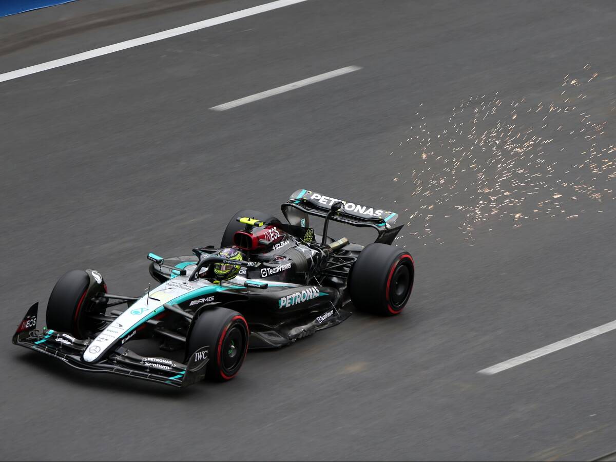 Mercedes hadert mit Reifen: Albon-Panne hat womöglich Platz drei gekostet