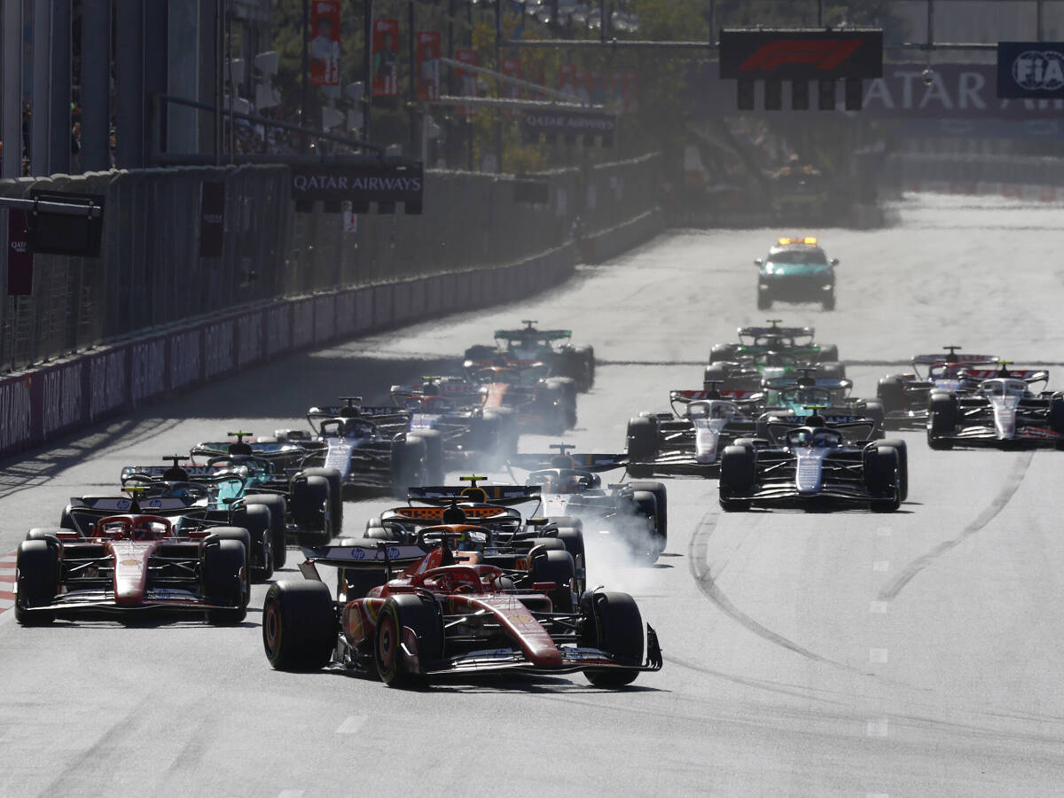 Formel-1-Kräfteverhältnis 2024: Das sagen die Daten nach Baku!