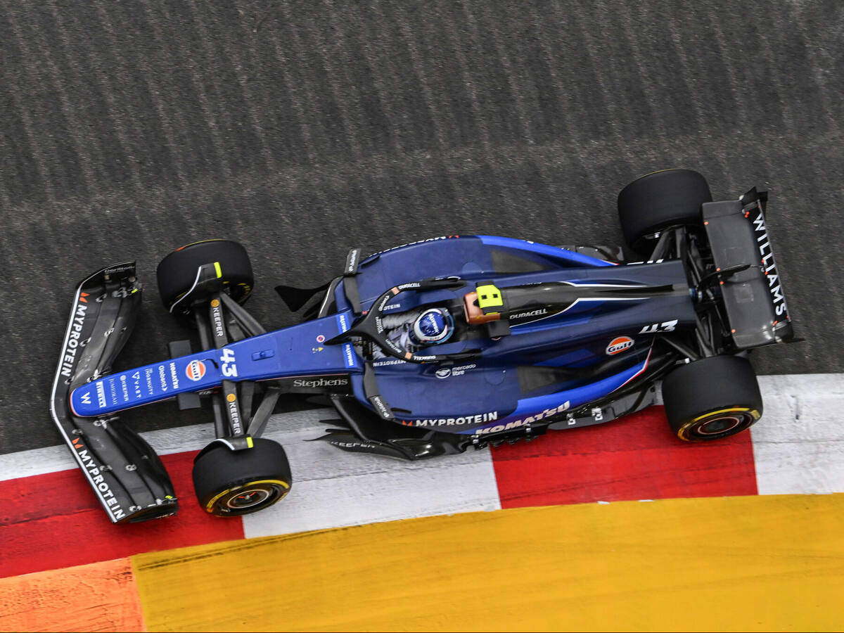 Williams: Neue Teile für Albon, aber nicht für Colapinto