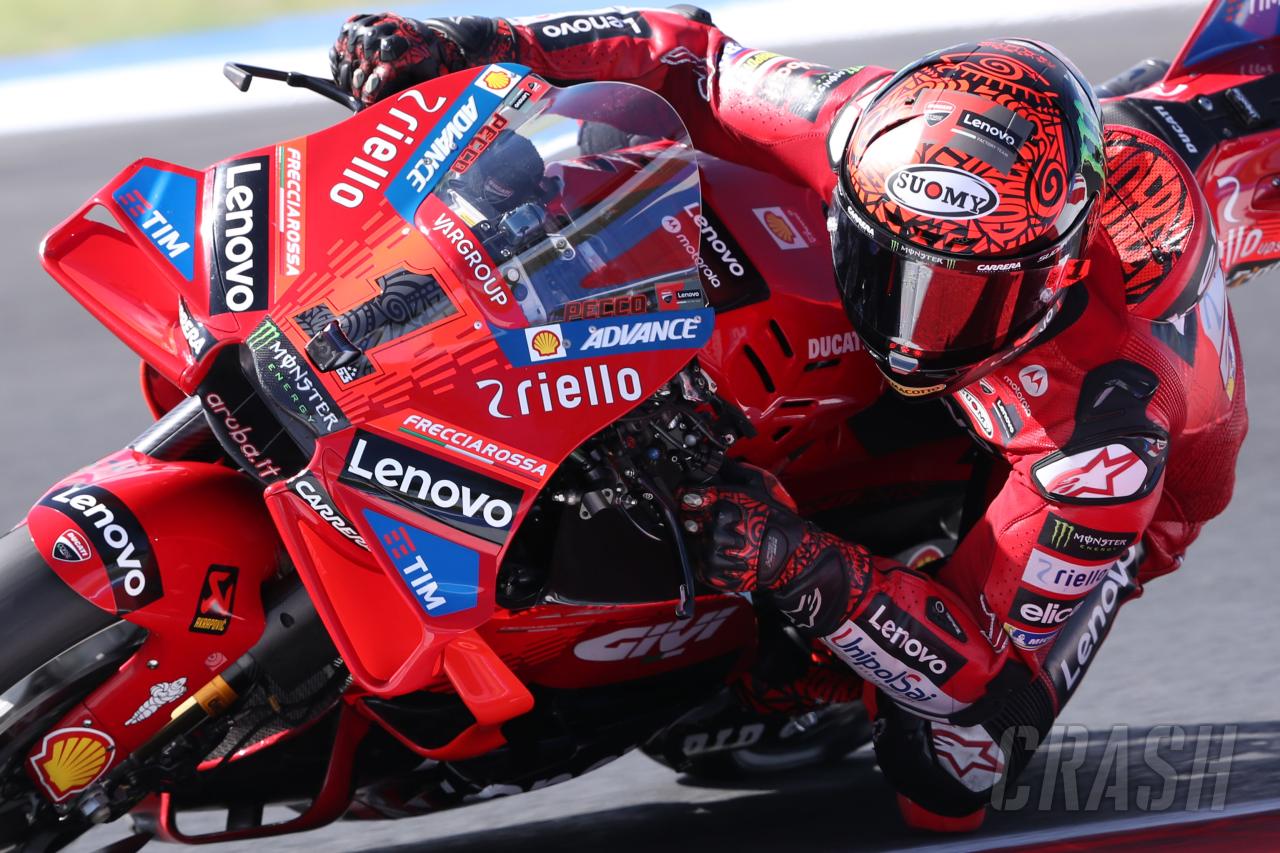 First hint about electronics for Ducati GP25 and 2025 Michelin tyre revealed