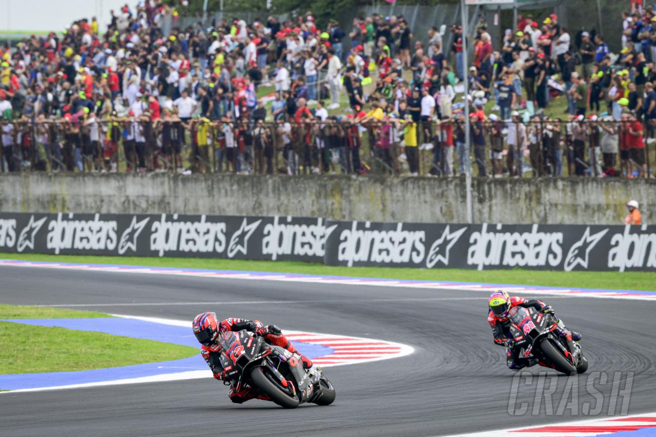 Mixed feelings for Aprilia MotoGP duo after qualifying hampers Emilia Romagna GP