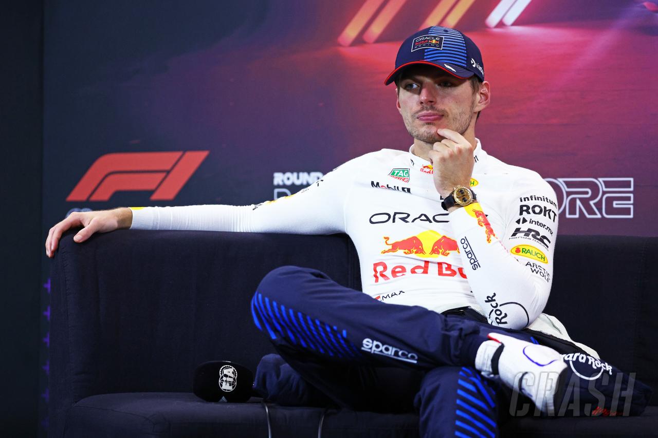 Max Verstappen continues FIA press conference protest amid swearing row