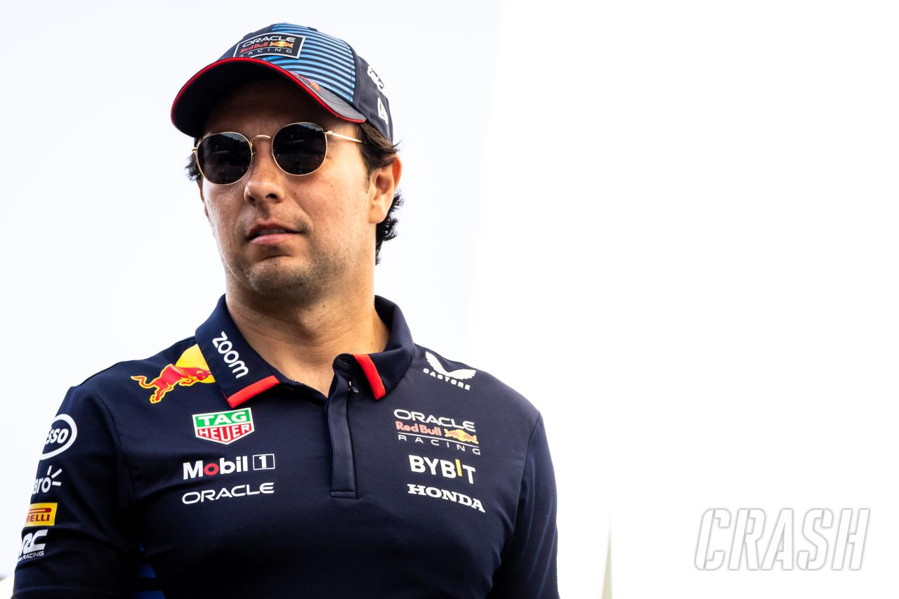 Dejected Sergio Perez explains how Carlos Sainz caused their crash in Baku