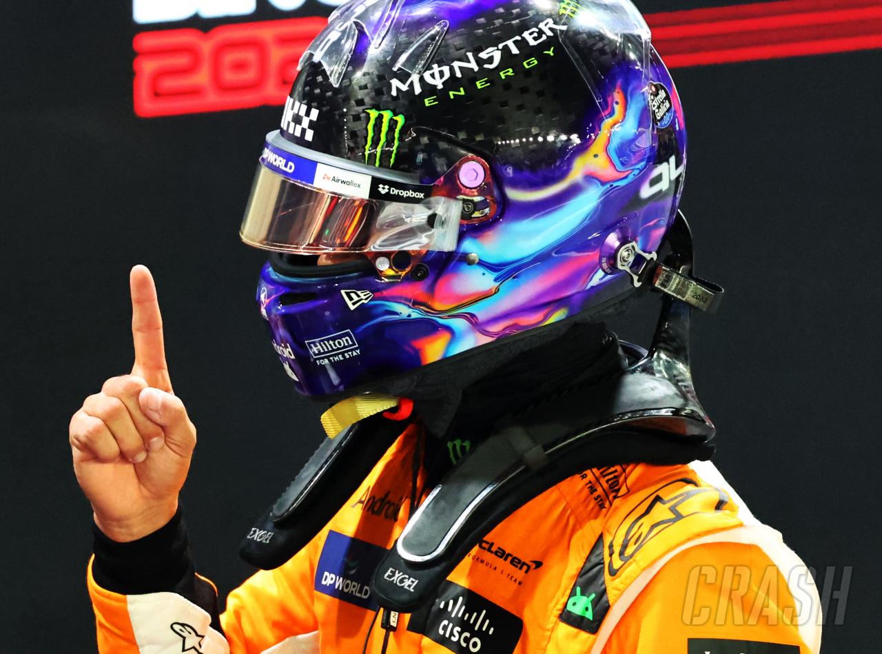 Lando Norris beats F1 title rival Max Verstappen to Singapore pole