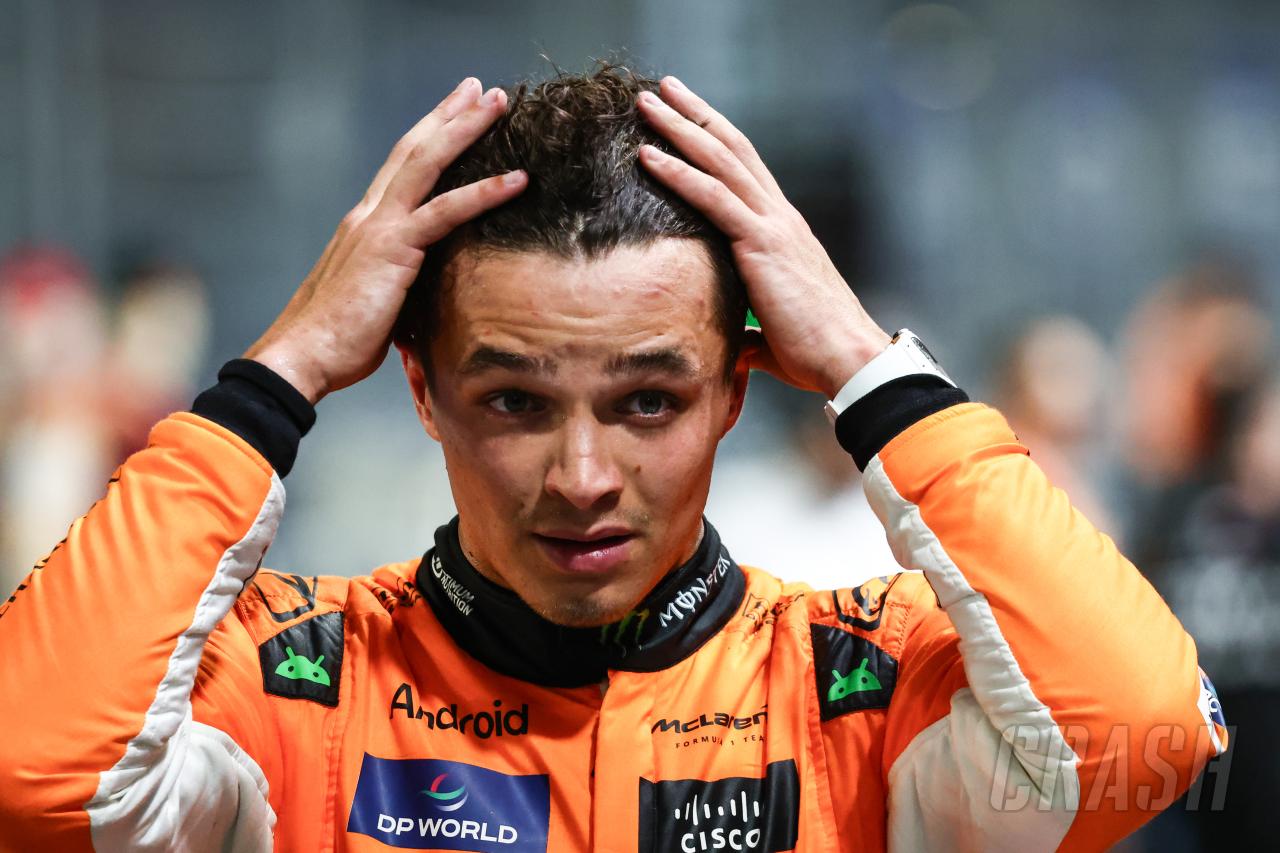 Lando Norris “expected a bit more” despite Singapore F1 pole