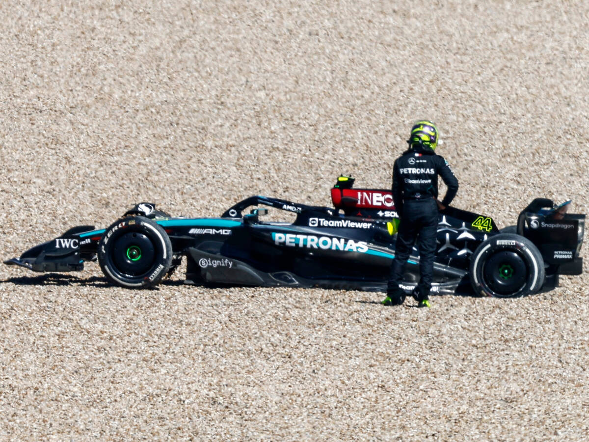 Lewis Hamilton macht Mercedes-Updates für Aus in Austin verantwortlich