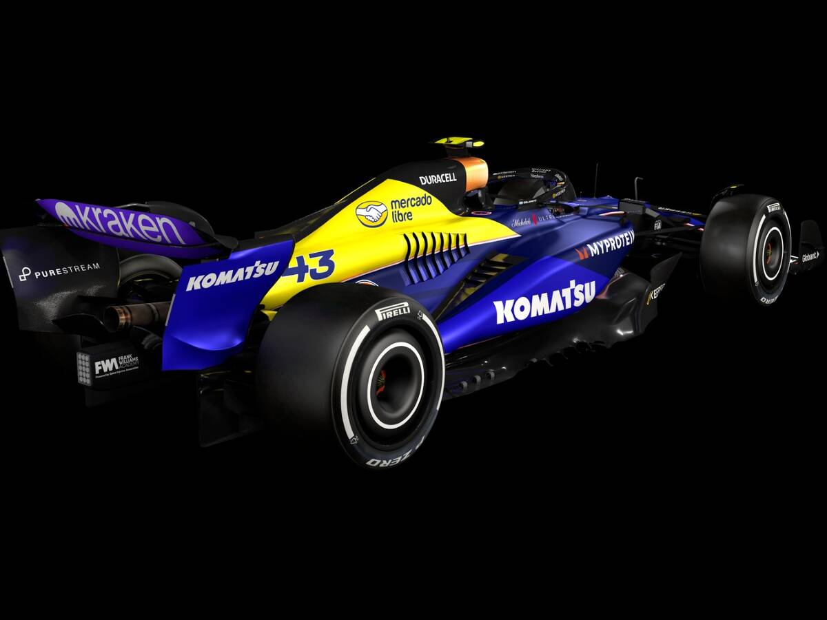 Williams zeigt Formel-1-Sonderlackierung für Mexiko und Brasilien