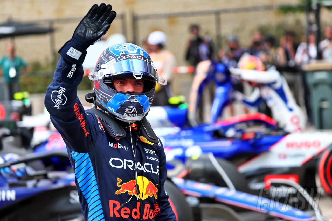 Max Verstappen pips George Russell to pole for United States sprint race