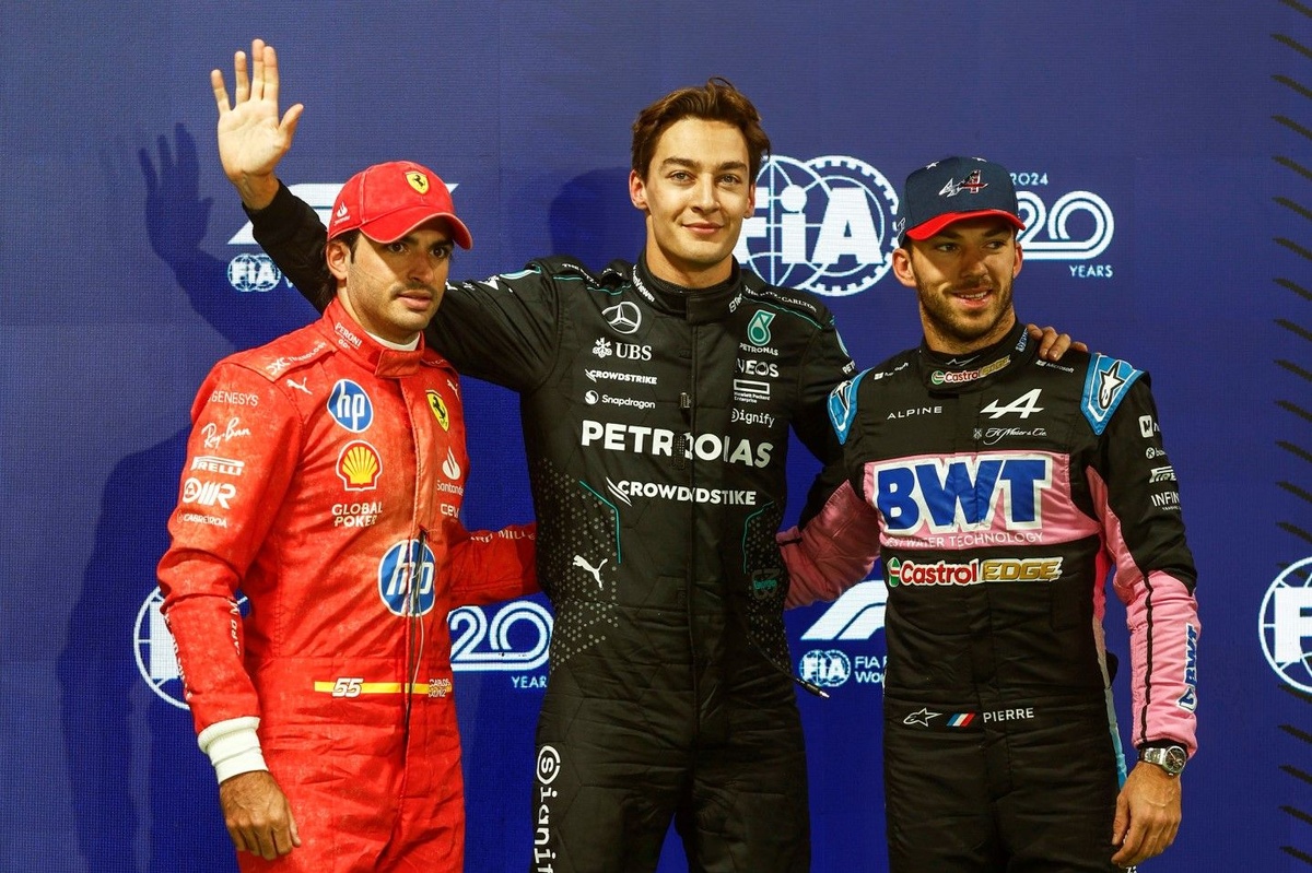2024 Las Vegas Yarış sıralama turları: Russell pole’de, Sainz 2. sırada!