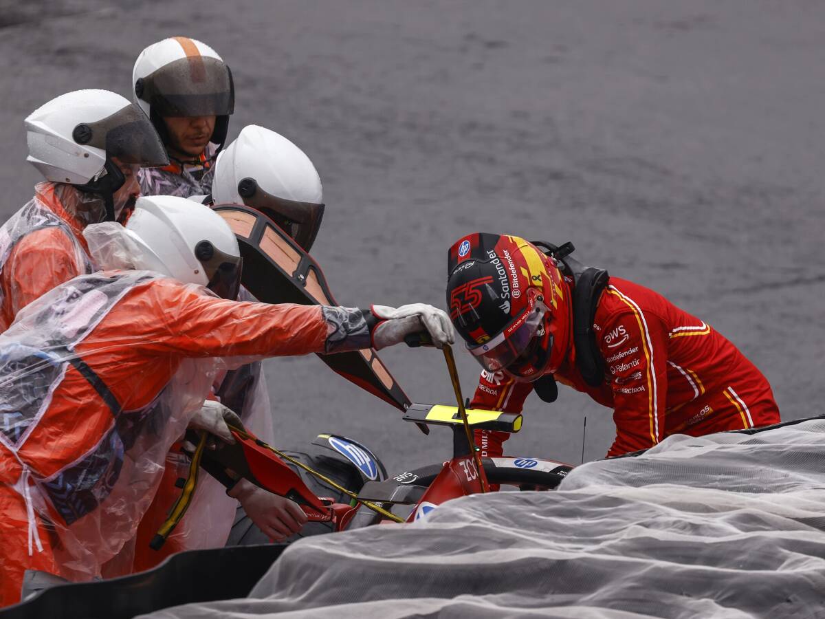 Carlos Sainz mit zwei Unfällen: “Ein Tag wie im Albtraum”