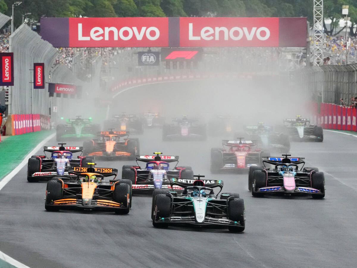 Formel-1-Kräfteverhältnis 2024: Das sagen die Daten nach Brasilien!