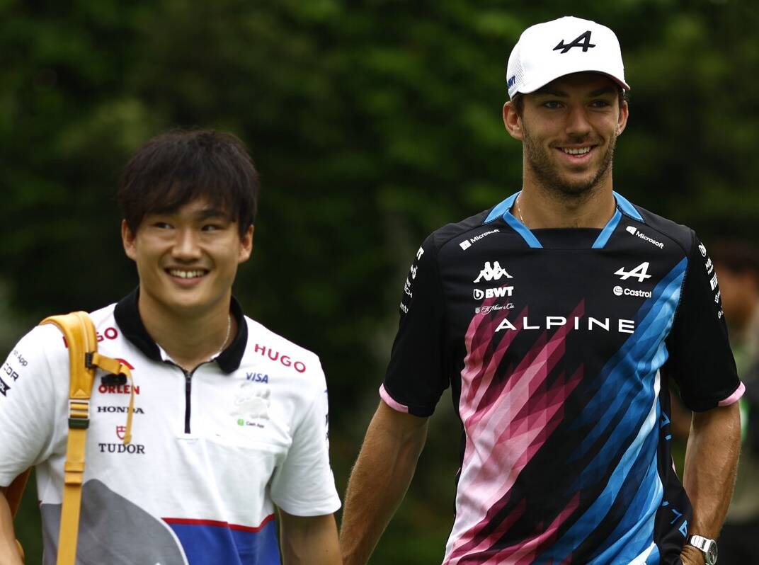 Yuki Tsunoda: Gasly schmeißt mir eine Party in Mailand