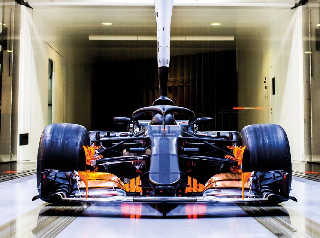Wie ein Windkanal in der Formel 1 aufgebaut wird