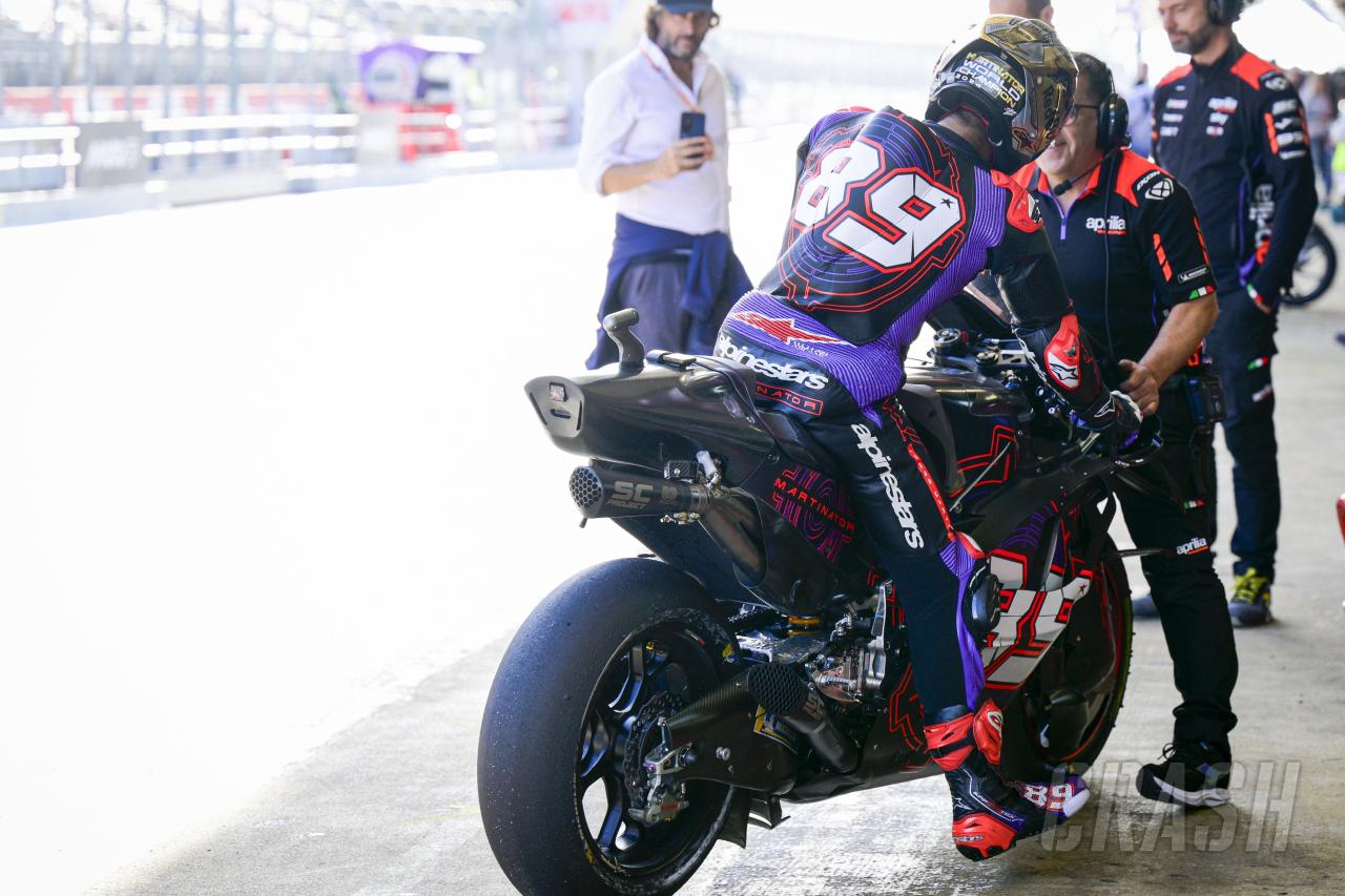 Revealed: Aprilia reaction to Jorge Martin’s first crash