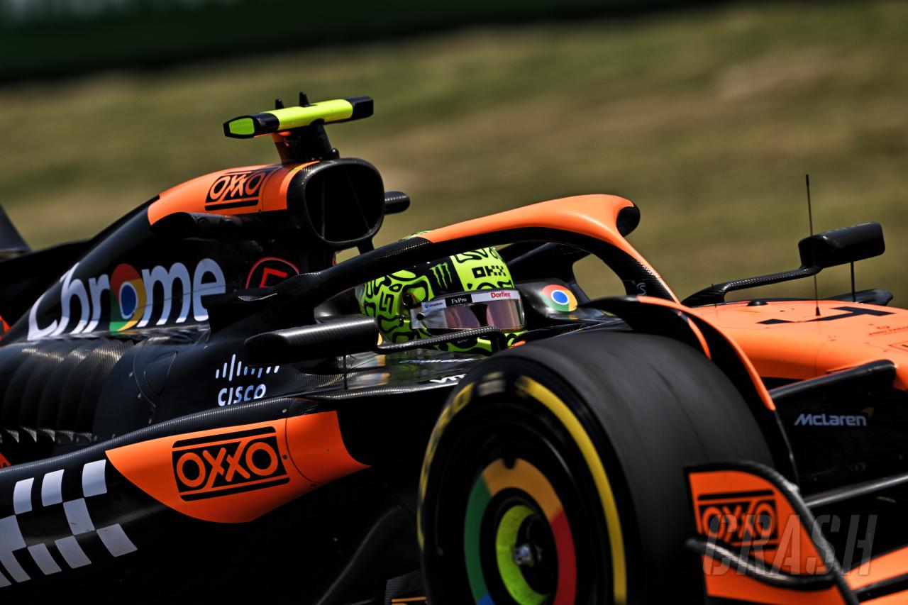 Lando Norris leads George Russell in Brazil practice, Ollie Bearman impresses with P3