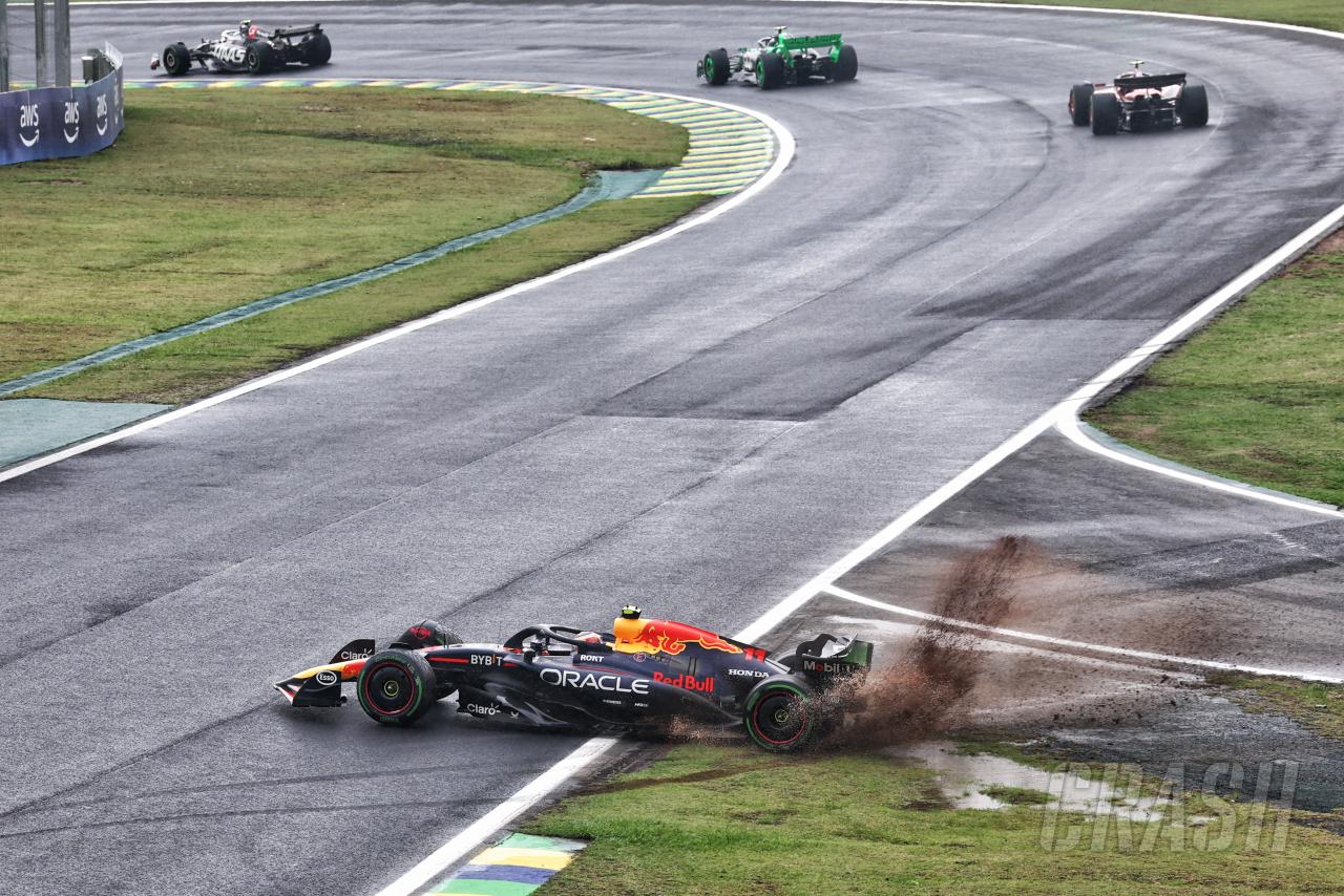 Red Bull will “look at the facts” as Sergio Perez struggles again at F1 Sao Paulo GP