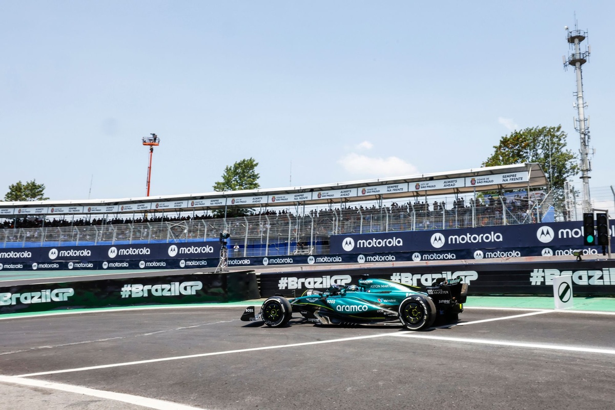 Alonso ve Stroll, Brezilya sprint yarışına pit yolundan başlayacak