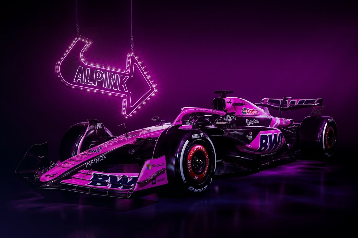 Alpine, sezonun geri kalanında ‘tamamen pembe’ bir araçla yarışacak!