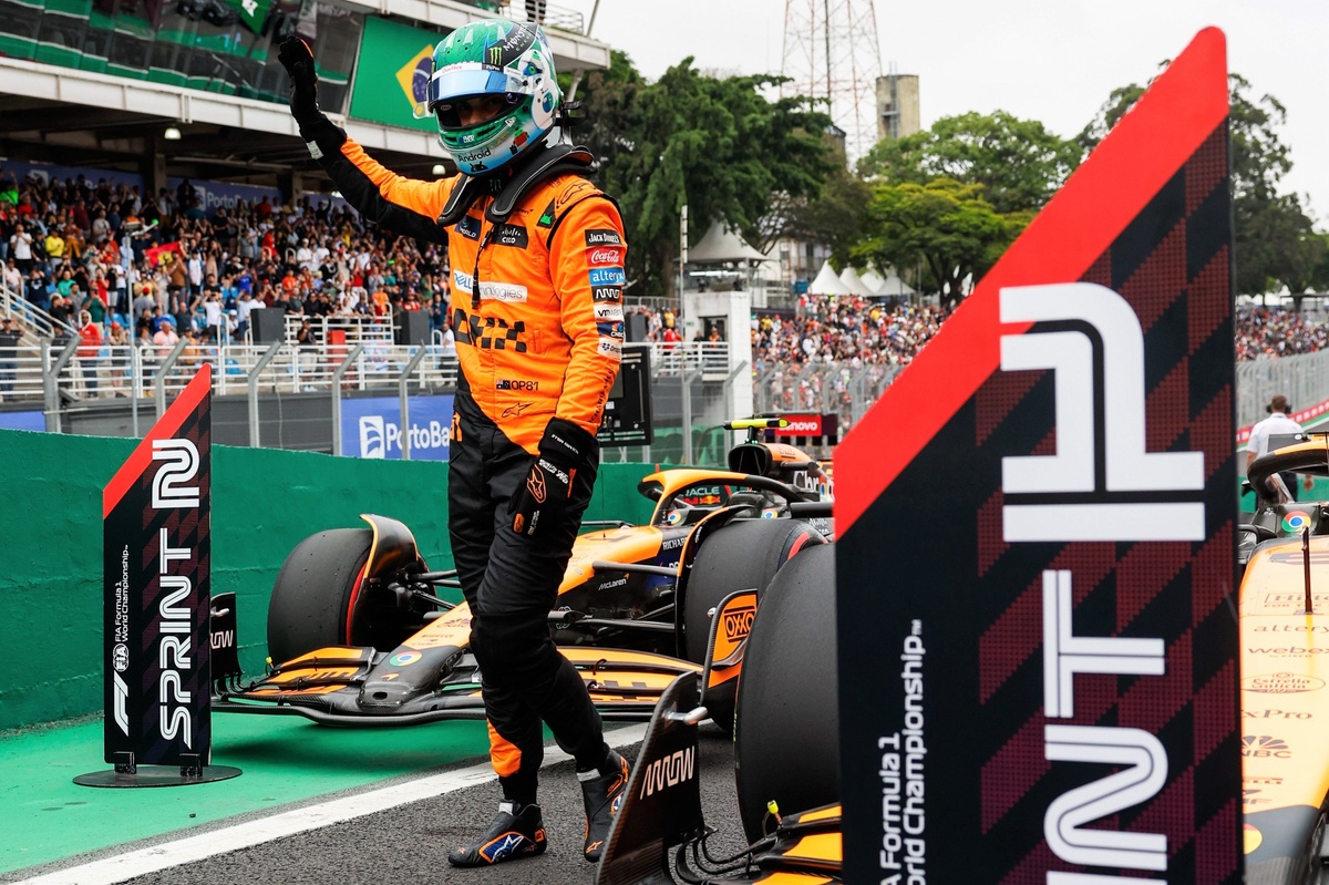 Brezilya Yarış sprint sıralama: Piastri pole’de, Verstappen 4. sırada!