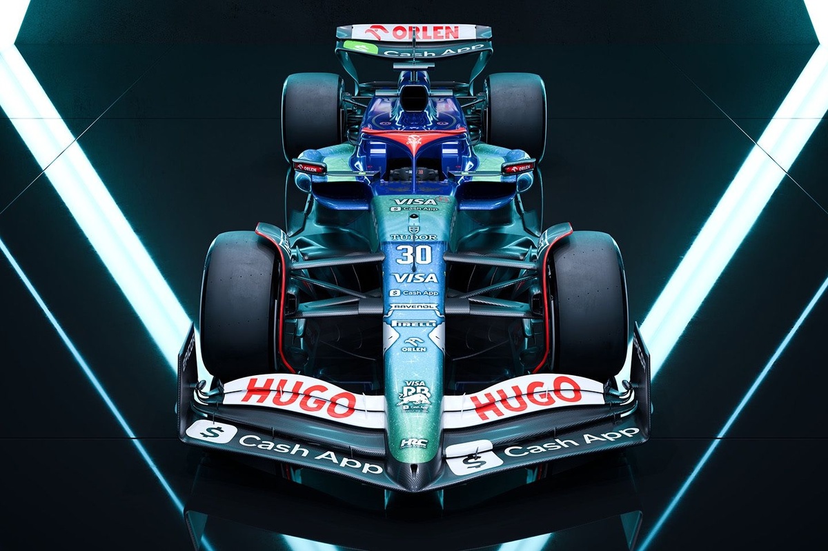 VCARB, Las Vegas GP’si için ‘parıltılı’ renk düzenini tanıttı