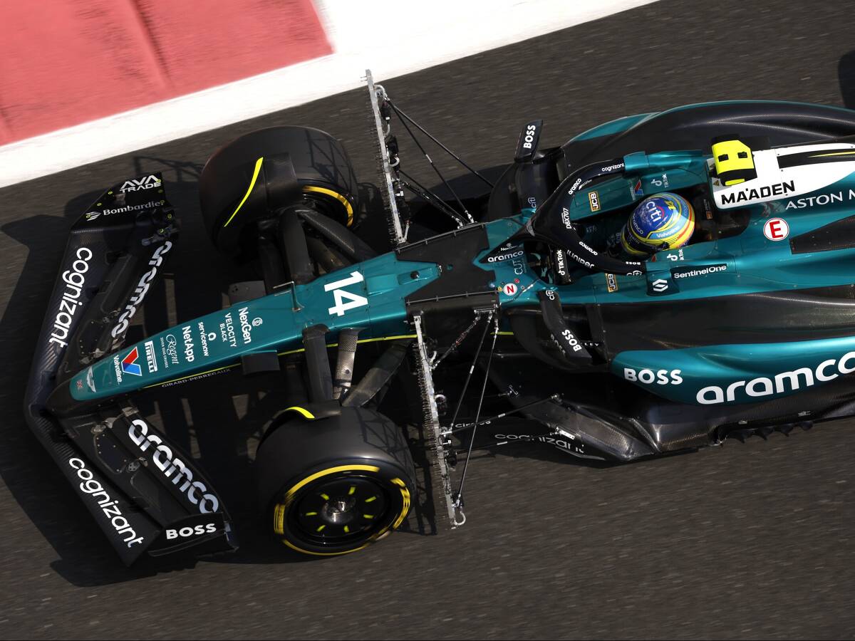 Erstes Training Abu Dhabi: Fernando Alonso stinksauer auf Aston Martin!