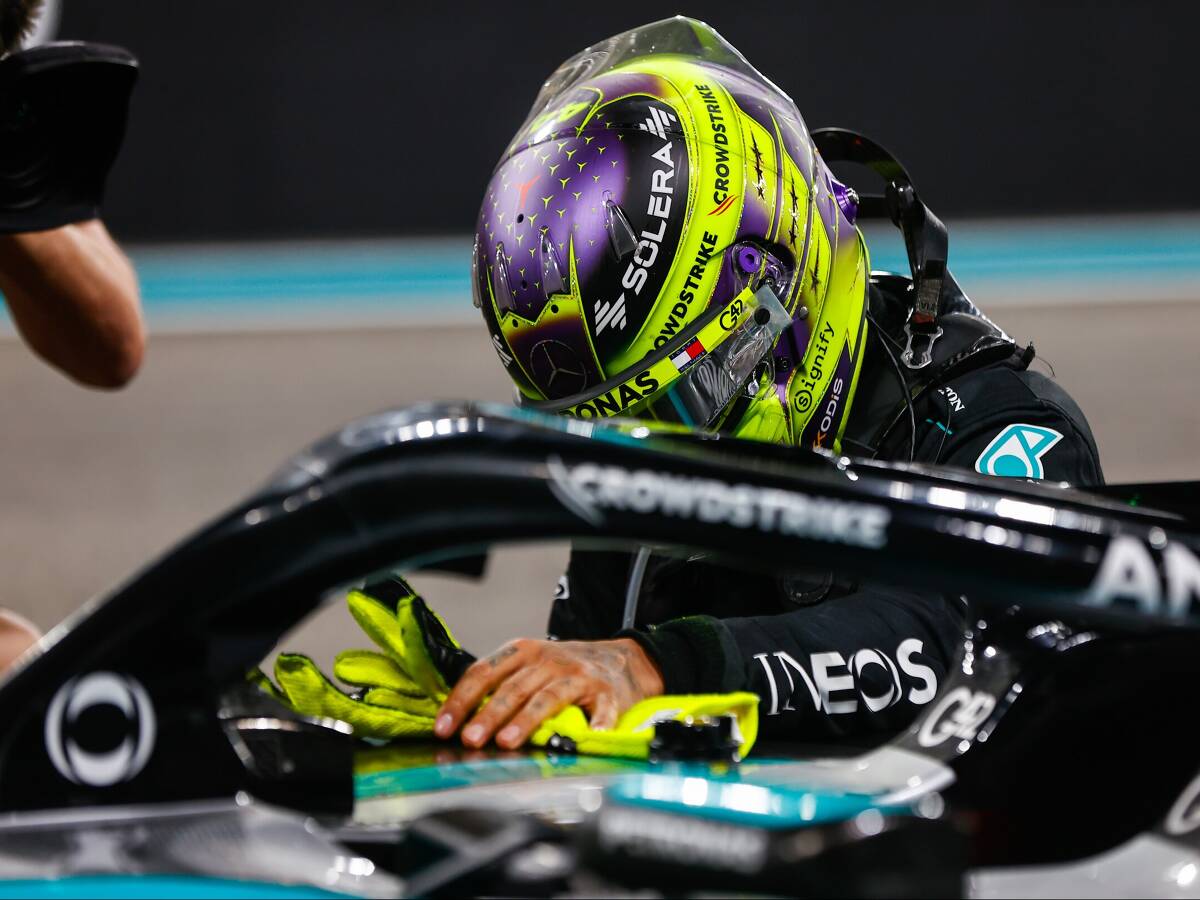 Von Russell vorbeigelassen: Würdiges Ende für Hamiltons Mercedes-Hammertime