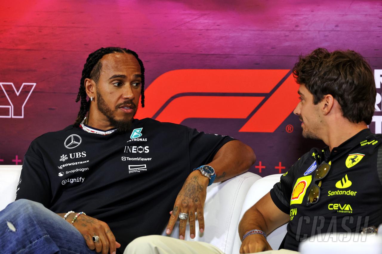 Charles Leclerc reacts to Lewis Hamilton’s Abu Dhabi recovery: “He will never lose it”