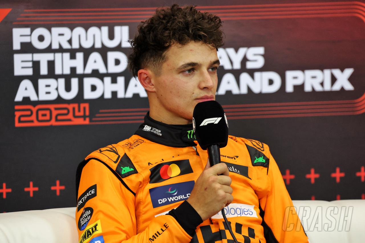 Lando Norris wants to beat Ferrari “in style” after F1 Abu Dhabi GP pole