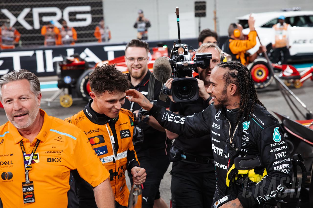 Lewis Hamilton sends message to McLaren after F1 constructors’ title win
