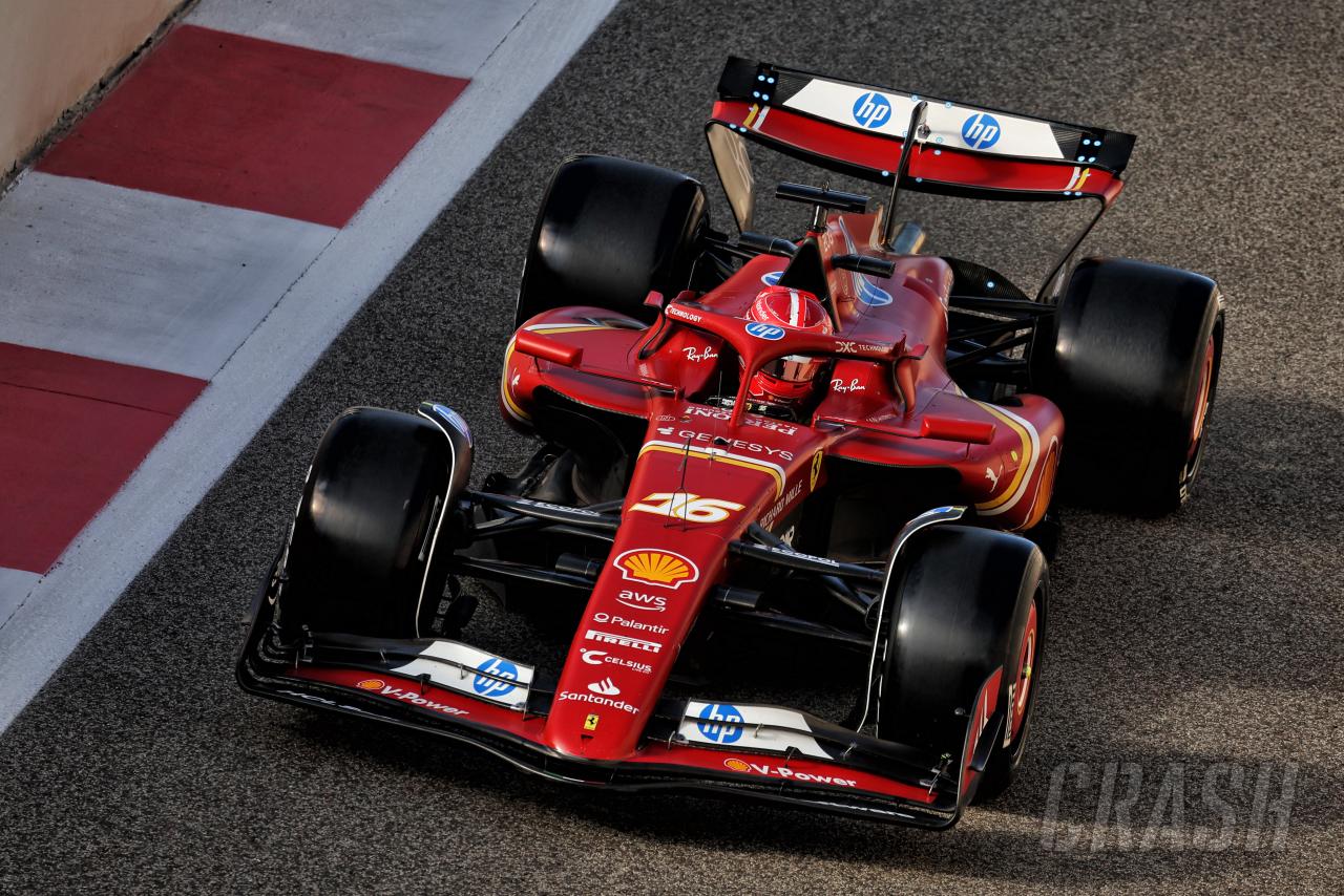 Charles Leclerc pips Williams newbie Carlos Sainz in Abu Dhabi F1 test