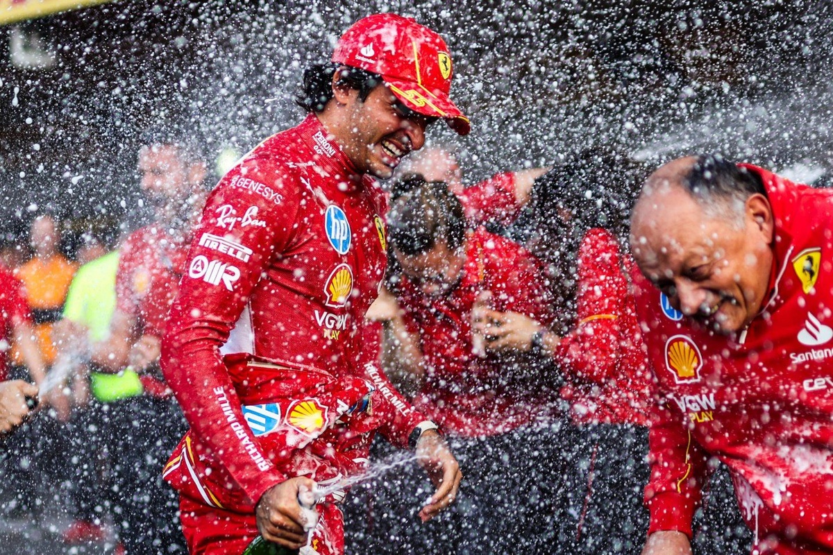 Vasseur: “Sainz son viraja kadar mücadele etti”