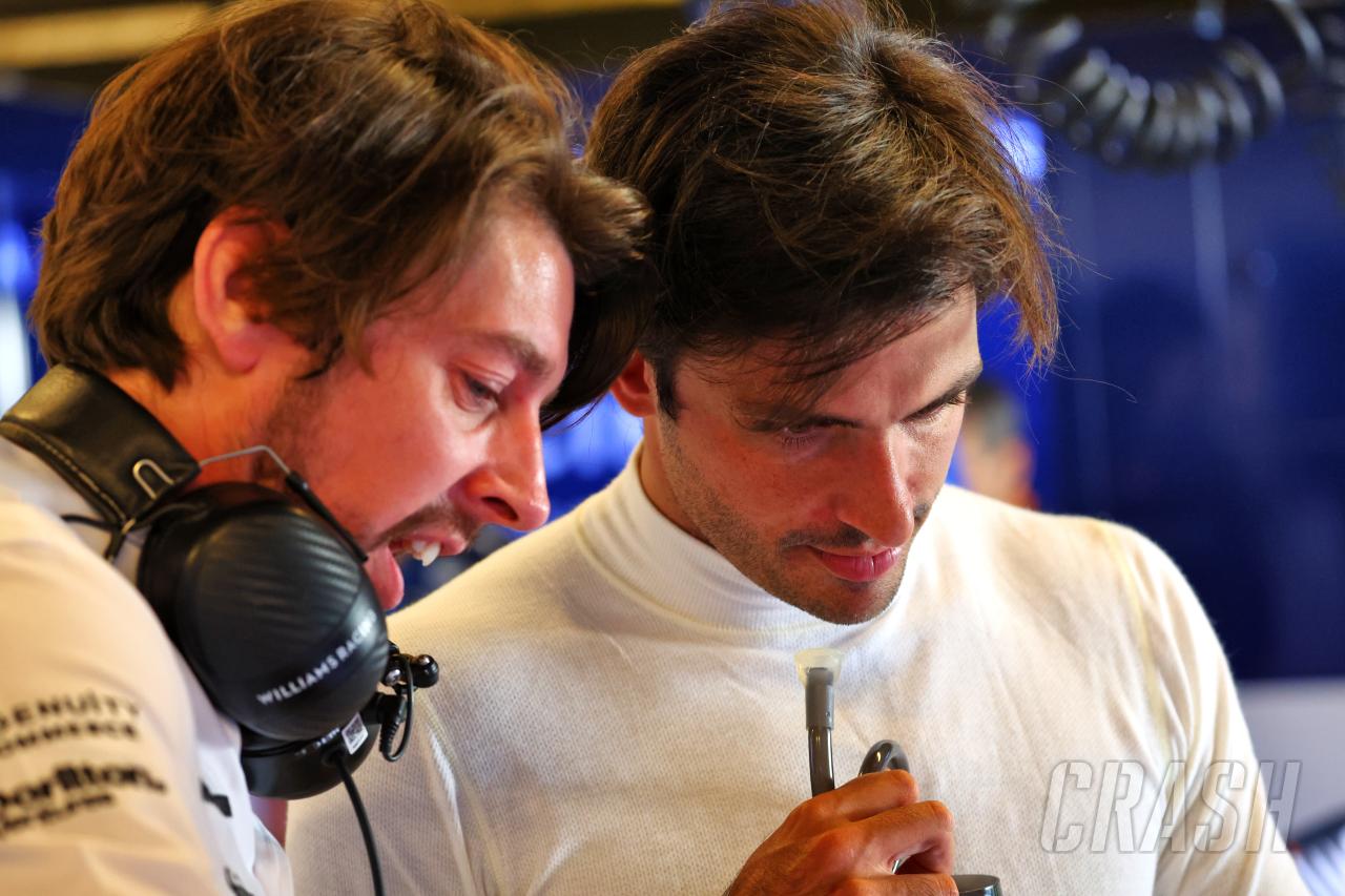 Key Carlos Sainz feedback to Williams unveiled in previously unseen footage