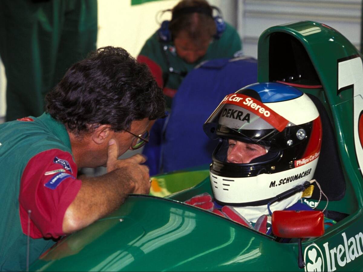 Jordan-Urgestein: Mussten “Schumi” bei Test vor Formel-1-Debüt einbremsen